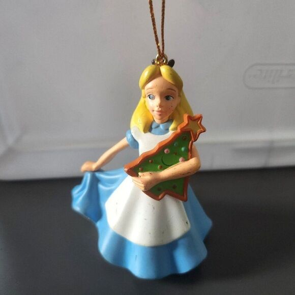 Disney Grolier Alice In Wonderland Alice President's Edition Christmas Ornament - Picture 1 of 5